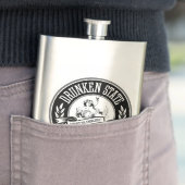 Drunken State University Hip Flask Flacon (Voorbeeld)