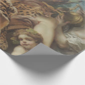 Drunkenness of Silenus (door Carle van Loo) Cadeaupapier (Hoek)