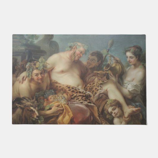 Drunkenness of Silenus (door Carle van Loo) Deurmat (Voorkant)