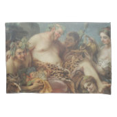 Drunkenness of Silenus (door Carle van Loo) Kussensloop (Voorkant-Links)
