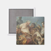 Drunkenness of Silenus (door Carle van Loo) Magneet (Voorkant / Achterkant)