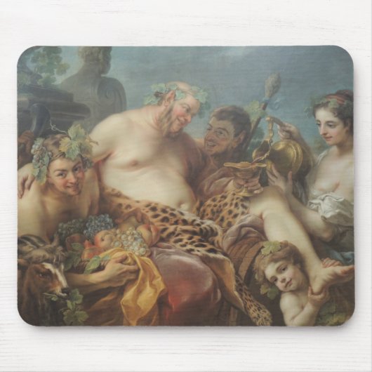 Drunkenness of Silenus (door Carle van Loo) Muismat (Voorkant)
