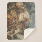 Drunkenness of Silenus (door Carle van Loo) Sherpa Deken (Voorkant)