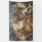 Drunkenness of Silenus (door Carle van Loo) Spandoek (Verticaal)