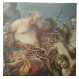Drunkenness of Silenus (door Carle van Loo) Tegeltje