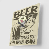 Drunker ik zit hier vierkante klok (Hoek)
