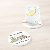 DrunkGuy__60259_zoom, Pour me een andere..., ...sh Zandsteen Onderzetter (Zijkant)