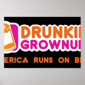 Drunkin Grownups America Version Poster (Voorkant)
