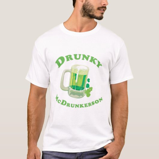 DRUNKY MCDRUNKERSON T-Shirt (Voorkant)