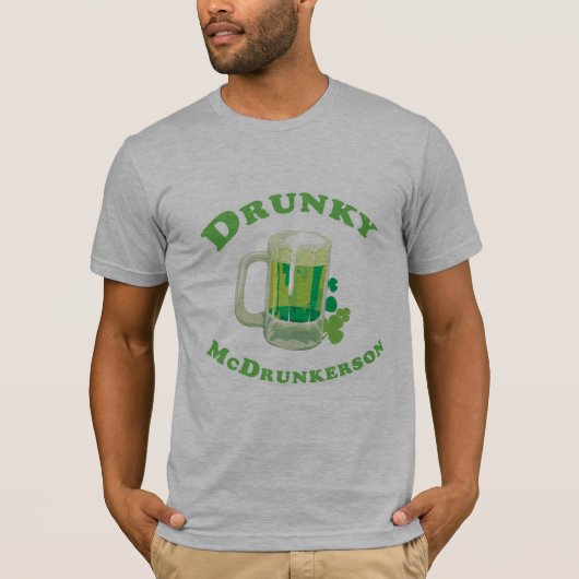 DRUNKY MCDRUNKERSON T-Shirt (Voorkant)