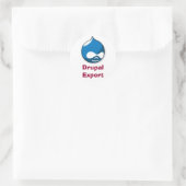 Drupal Expert Ronde Sticker (Tas)
