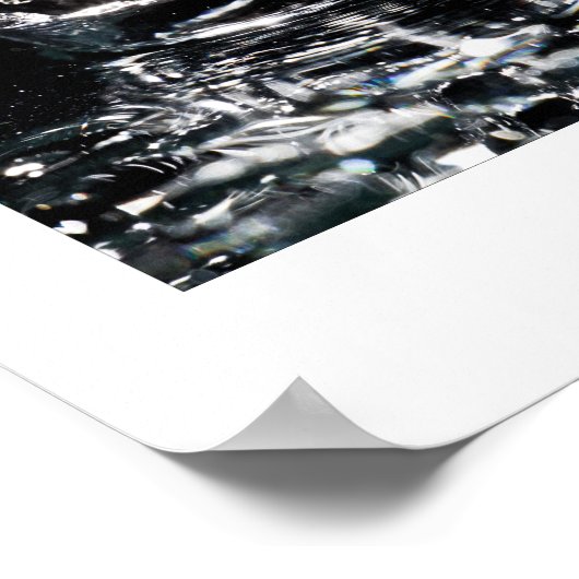 Druplets drievoudig afdrukken poster (Hoek)