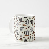 Druppel- en brouwapparatuur koffiemok (Voorkant links)