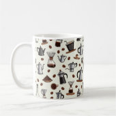 Druppel- en brouwapparatuur koffiemok (Links)