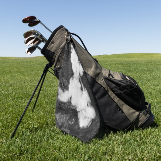 druppel golfhanddoek (Groen)
