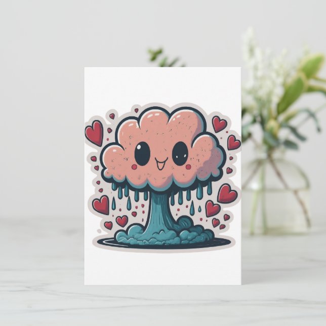 druppel in hartslag (Staand voorkant)