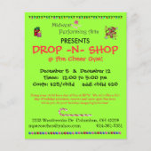 druppel in winkel flyer (Voorkant)