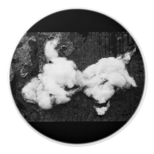 druppel keramische knop (Voorkant)