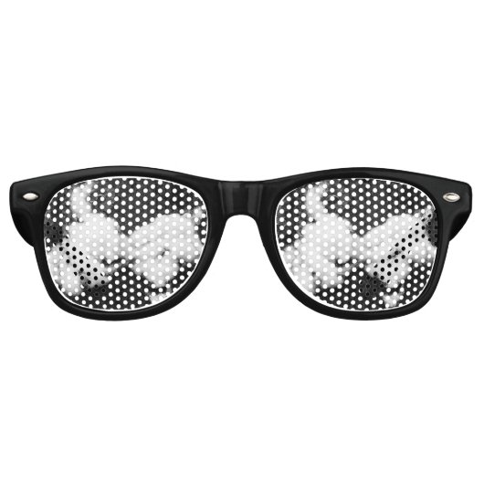 druppel retro zonnebril (Voorkant)