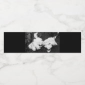 druppel waterfles etiket (Enkel label)