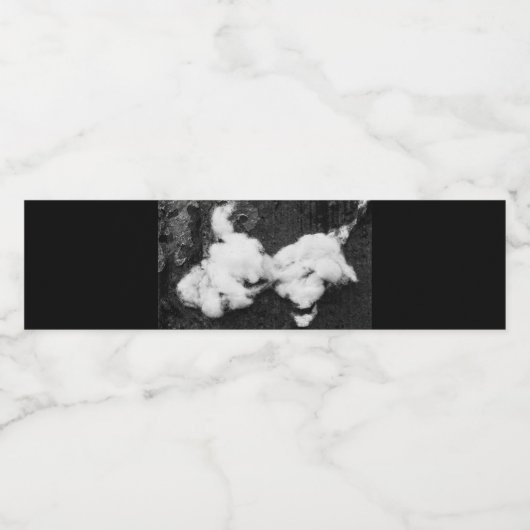 druppel waterfles etiket (Enkel label)