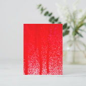 druppelbloed briefkaart (Staand voorkant)