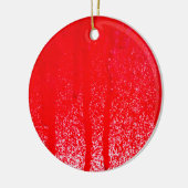 druppelbloed keramisch ornament (Links)