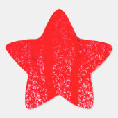 druppelbloed ster sticker (Voorkant)