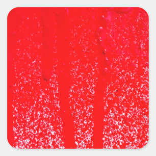 druppelbloed vierkante sticker