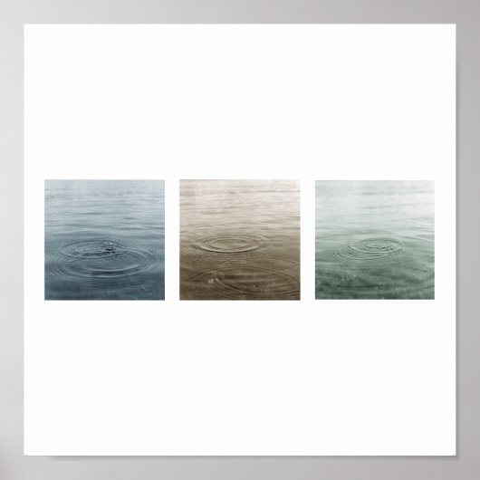 druppeldrift poster (Voorkant)