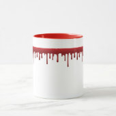 Druppelen Bloed Gotische Koffie Mok (Midden)