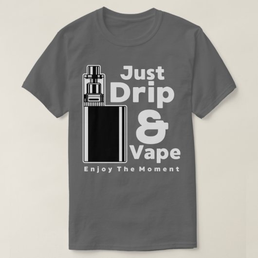 DRUPPELEN EN DAMPEN T-SHIRT (Design voorkant)