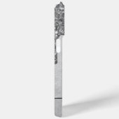 Druppelen Zilverachtige Glitter | Platina glam mon Case-Mate iPhone Case (Achterkant / Rechts)