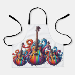 Druppelend Geluid Houten Wandkunst Schort