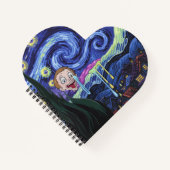 Druppelend gezicht Galaxy Notitieboek (Voorkant)