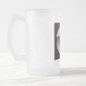 druppelend glas van Delight-bier Matglas Bierpul (Links)