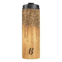 Druppelend in Gouden Honing Glitter Mooie Druppels