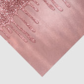 Druppelend in Roze Gouden Glitters Mooie Roze Drup Tissuepapier (Detail)