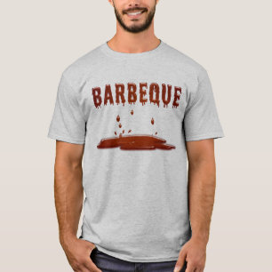 Druppelende barbecuesaus t-shirt