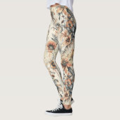 Druppelende bloemen leggings (Links)