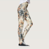 Druppelende bloemen leggings (Rechts)