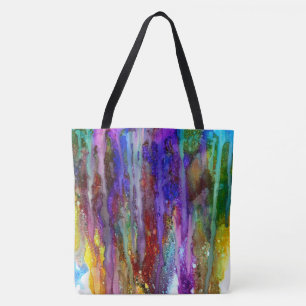 Druppelende Canvas tas
