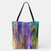 Druppelende Canvas tas (Achterkant)