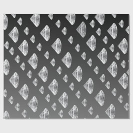 Druppelende diamanten | Luxe bruiloften Cadeaupapier