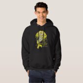 Druppelende Lippen Vlinders Vrouwen Sarcoma Bewust Hoodie (Voorkant volledig)