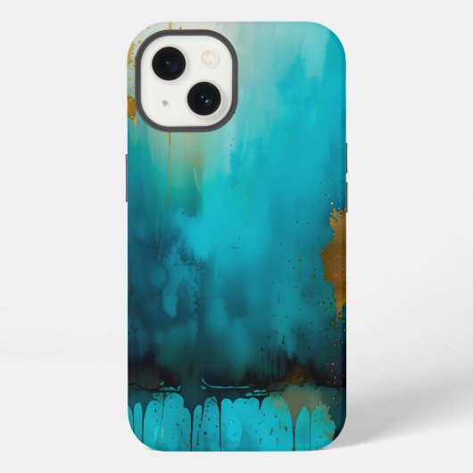 Druppelende Luxe iPhone Hoesje (Achterkant)