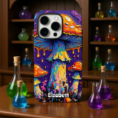 Druppelende psychedelische schimmels Case-Mate iPhone case