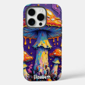 Druppelende psychedelische schimmels Case-Mate iPhone case (Achterkant)