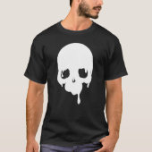 druppelende schedel t-shirt (Voorkant)