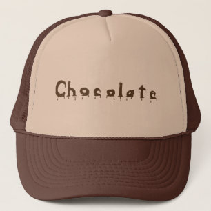 Druppelende Smeltende Chocolade Woord Petten